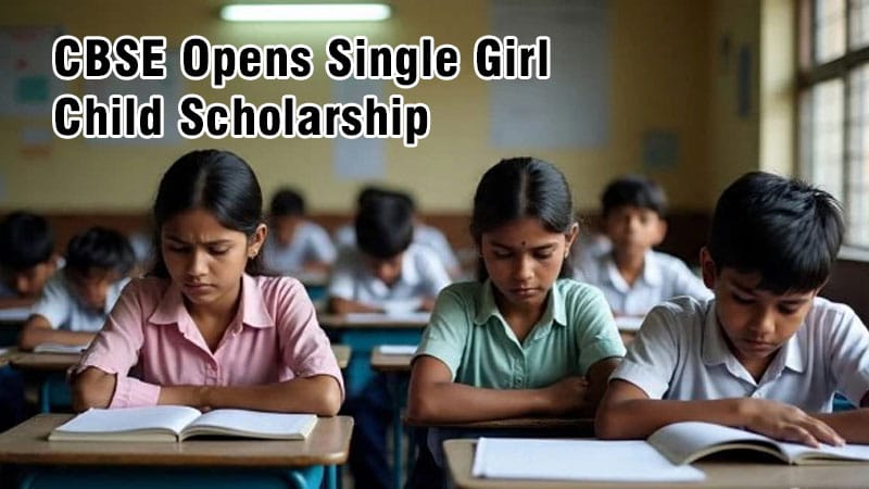 CBSE opens Single Girl Child Scholarship