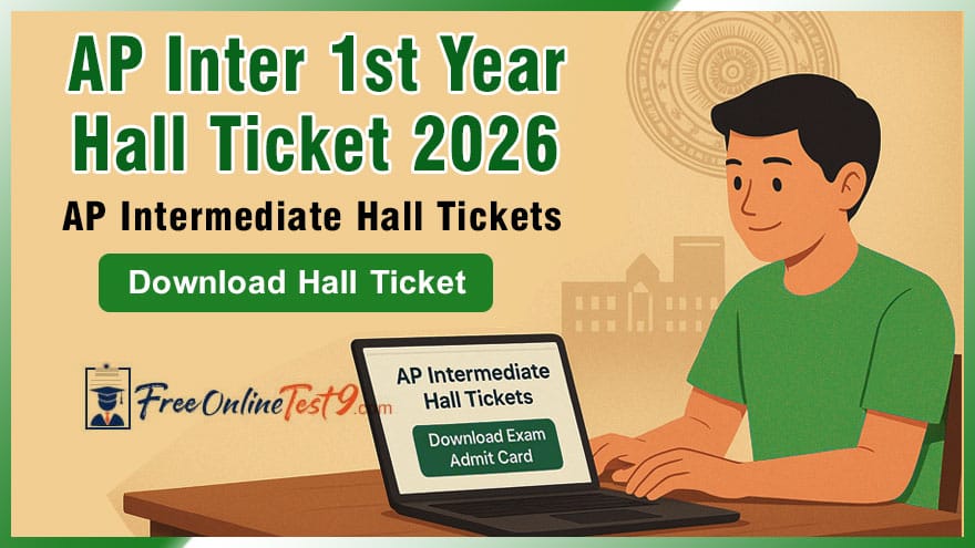 AP Inter 1st Year Hall Ticket 2026