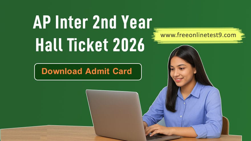 AP Inter 2nd Year Hall Ticket 2026