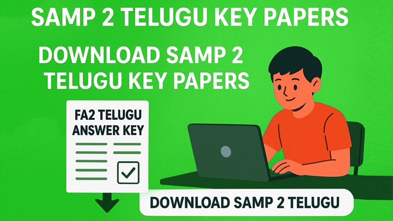 AP FA2 Telugu Answer Key, SAMP 2 – FA 2 Telugu Key Papers