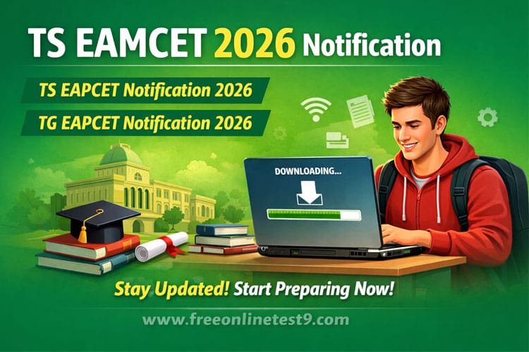 TS EAPCET 2026 Notification Released: Check Exam Dates, Application Schedule, Eligibility & Syllabus