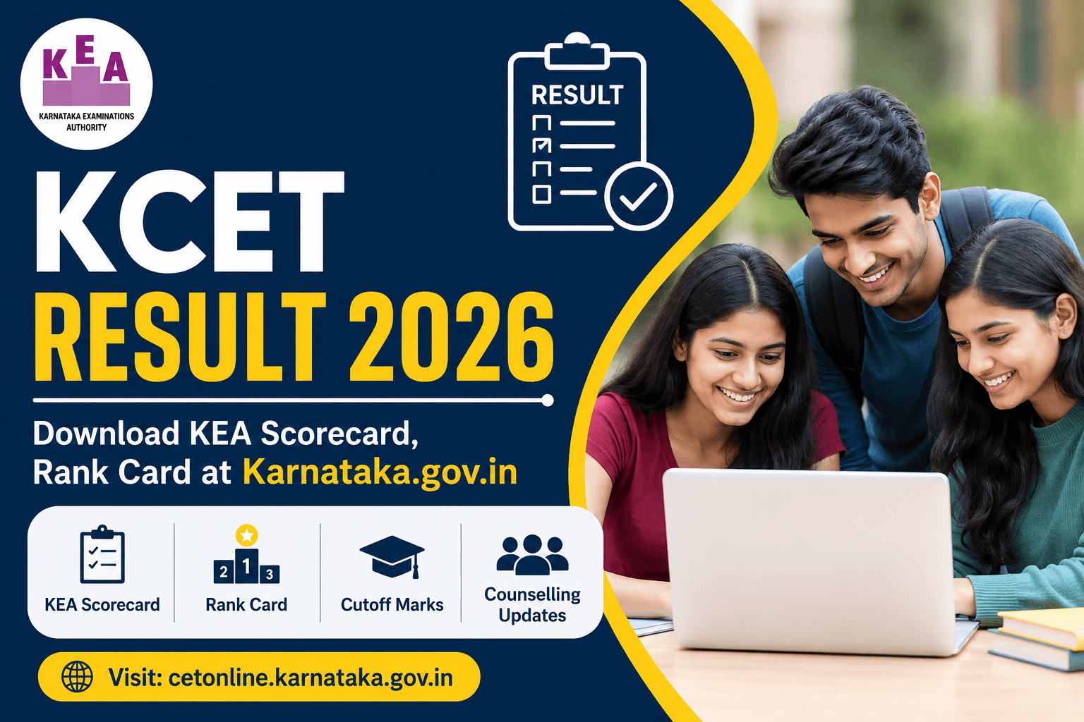 KCET Result 2026