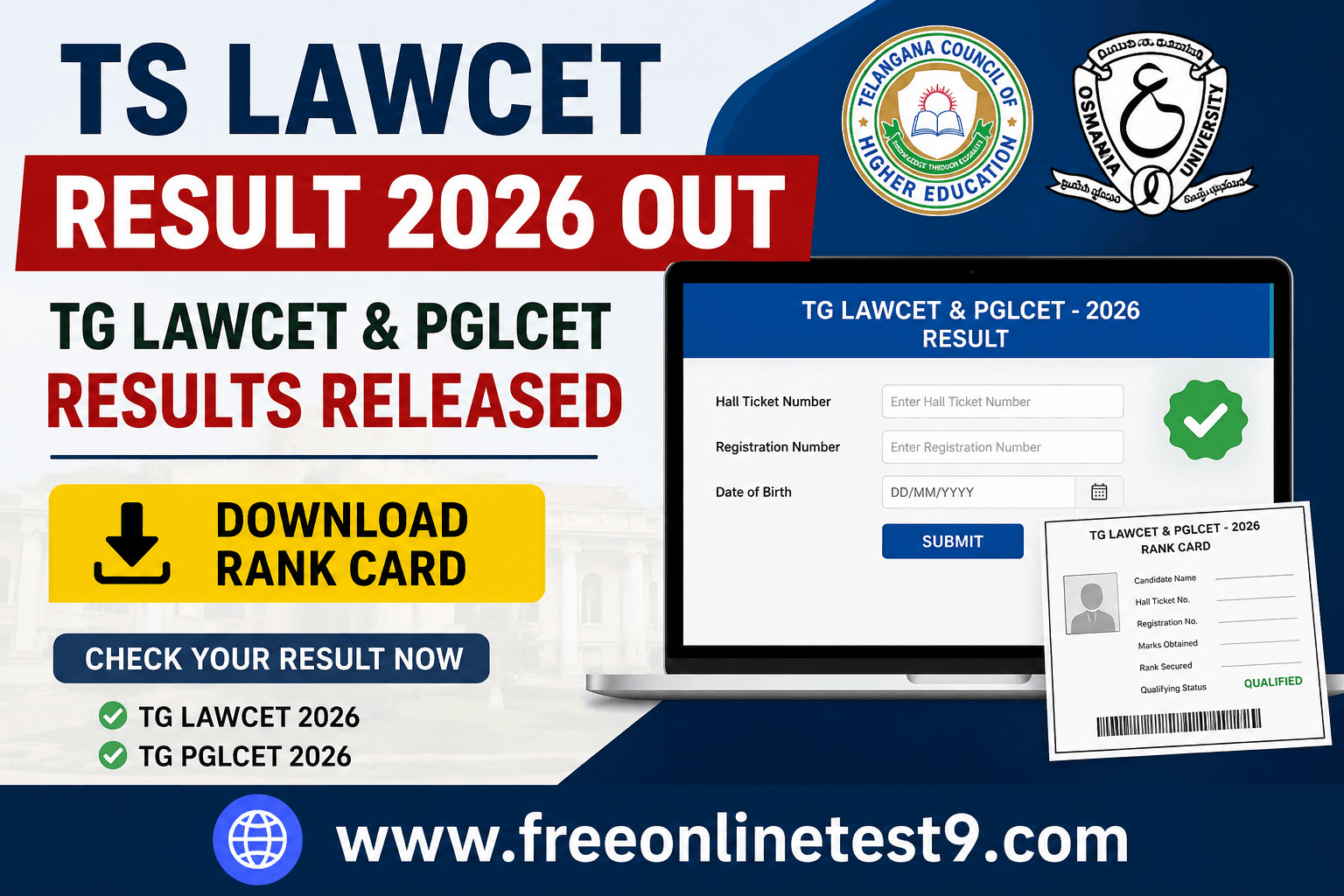 TS LAWCET Result 2026 Out: